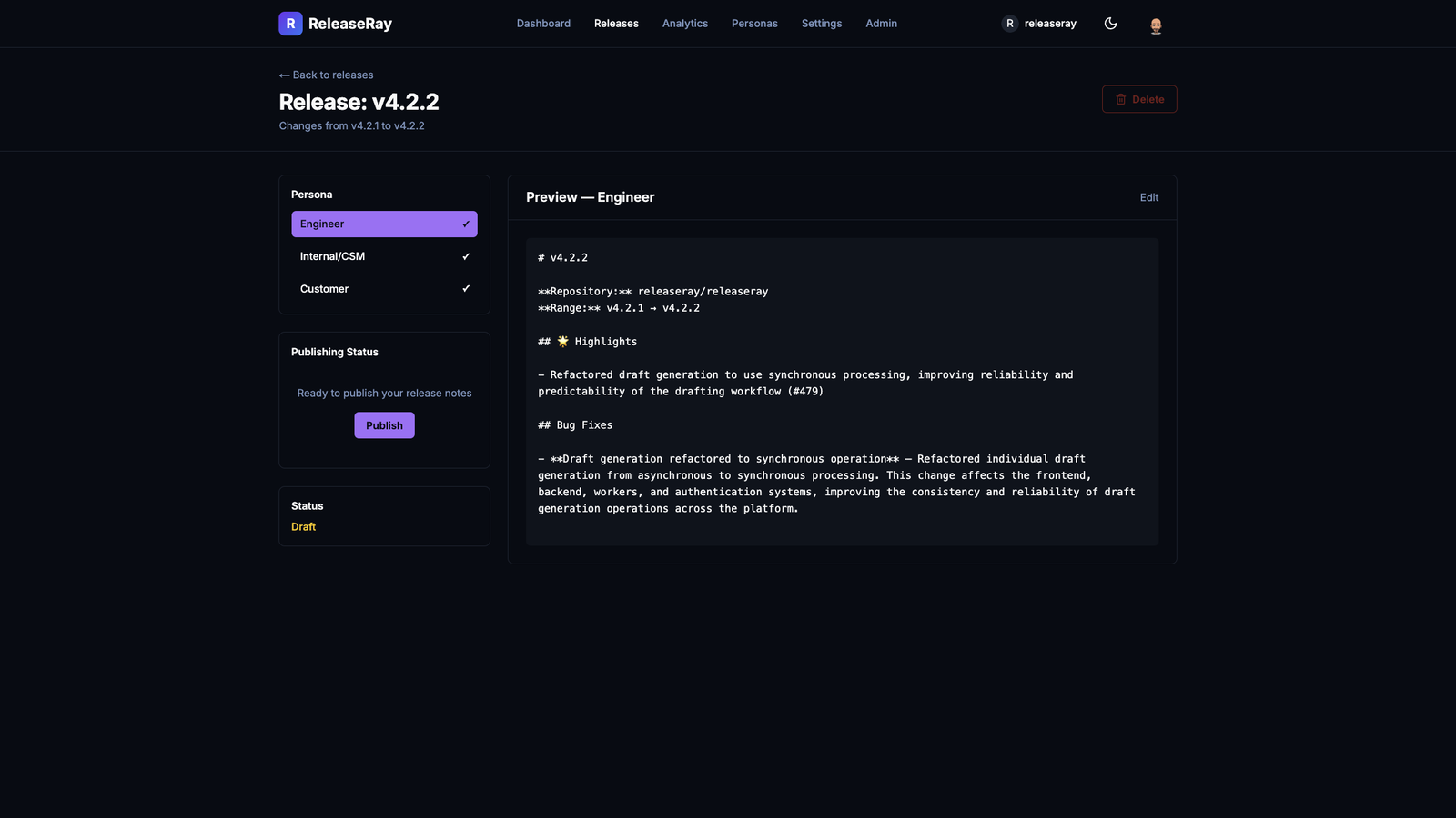 Multi-Persona Generation screenshot